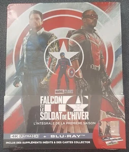 BLURAY 4K ULTRA HD /STEELBOOK NEUF/ FALCON ET LE SOLDAT DE L'HIVER s.1 v.f. - Photo 1/4