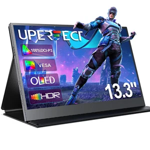 Tragbarer OLED-Monitor 13,3" 1920 * 1080 100% P3 Mobiler Display Für Spiele PS 5 - Bild 1 von 11