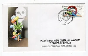 CHILE 1996 Day against drogs FDC - Picture 1 of 1