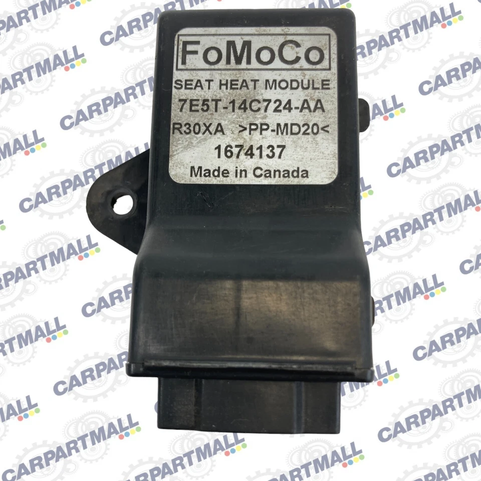 Módulo de controle de temperatura assento aquecedor dianteiro Ford Edge 2007-2014 7E5T-14C724-AA - Imagem 1 de 1