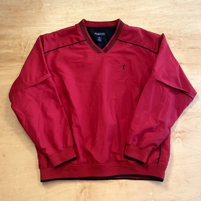 Sudadera deportiva pulóver de manga larga roja de golf PGA Tour de colección Foto 1 de 4