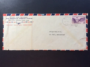 BroadviewStamps Canal Zone #C11 air mail cover.  Pan American Airways - Picture 1 of 4