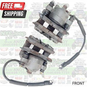 90-95 YJ 97-06 TJ Jeep Wrangler FRONT Brake Caliper Driver Passenger - Picture 1 of 24