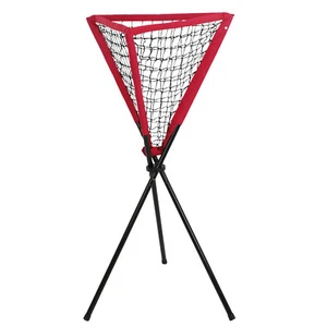 Baseball & Softball PortableTripod Stand Ball Caddy with Carrying Bag - Picture 1 of 12