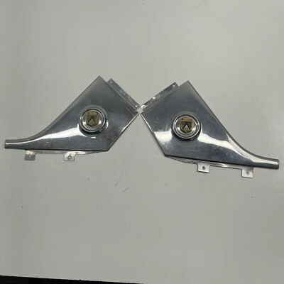 1952 53 54 Ford Victoria Hardtop C Pillar Moldings Nice b3 - Imagem 1 de 4