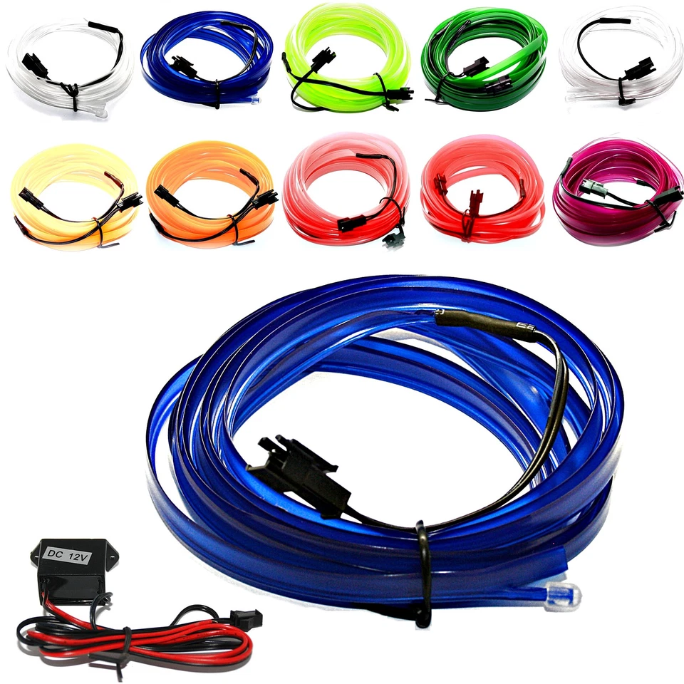 Led Ambient Lighting Interior Lighting Suitable for BMW VW White Blue Red - Image 1 of 1