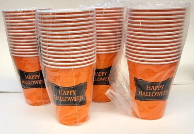 60 Pcs Halloween Cups 15 oz disposable Plastic Party Cups - 15 per pkg - Image 1 of 2