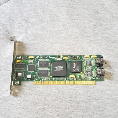 3Ware 4x SATA RAID card - vintage PCI-X - 8506-4LP - Image 1 of 4