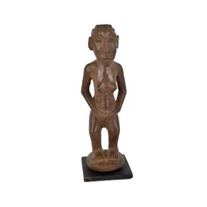 Pende Standing Female Figure Miniature 8 inch Congo - Picture 1 of 4