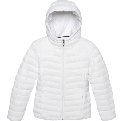 Spyder Youth XL (16) ThermaWeb Insulated Channel Puffer Jacket White - Image 1 of 2