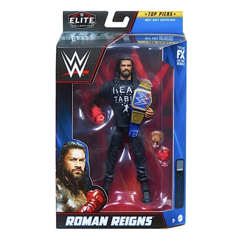 Roman Reigns WWE Mattel Elite Top Picks 2023 Series Wrestling Action Figure Cover