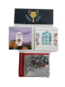Treasures Pop-up Cards The Original 4-PACK Father's Day/Christmas/Baby/Halloween - Picture 1 of 12
