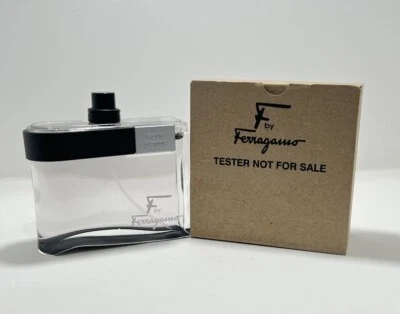 Spray F Black Ferragamo 3,4 OZ EDT para hombre nuevo en caja marrón  Foto 1 de 4