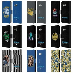 OFFICIAL RIVERDALE ART LEATHER BOOK WALLET CASE COVER FOR HTC PHONES 1 - Picture 1 of 6