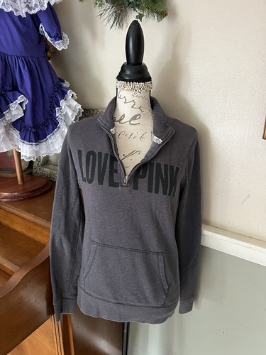 UNDERCOVER FELPA CON CAPPUCCIO ROSA LOVE CON CERNIERA XS