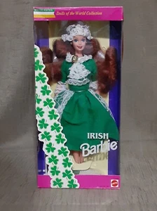“Dolls Of The World” Irish Barbie 1994  Special Edition / NRFB - Picture 1 of 7
