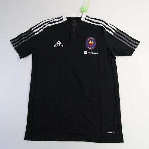 Chicago Fire adidas Primegreen Short Sleeve Shirt Men's Black/White New Cover