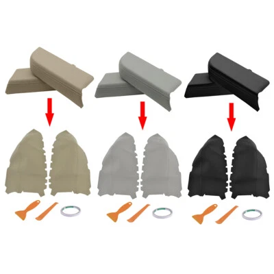 Cubierta de reposabrazos para panel de puerta delantera Honda Pilot 2009-2015 tapicería izquierda y derecha Foto 1 de 4