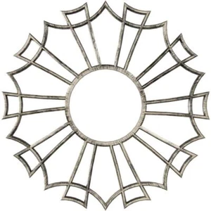 Ekena Millwork Ceiling Medallion 36"X1" Exterior Paintable Antiqued Warm Silver - Picture 1 of 9