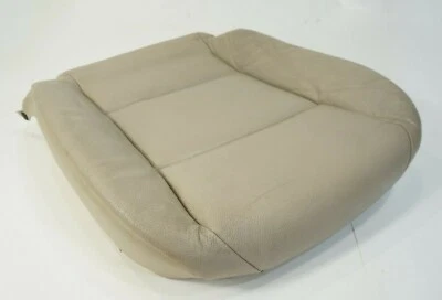 2011-2013 bmw f10 528i 550i 535i almofada inferior do assento do motorista dianteiro esquerdo bege  - Imagem 1 de 4