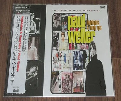 More listed! PROMO! SEALED! PAUL WELLER Japan music LASERDISC Highlights & Hang - Bild 1 von 3