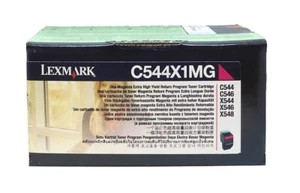 Lexmark C544X1MG Magenta Toner Cartridge - Picture 1 of 1