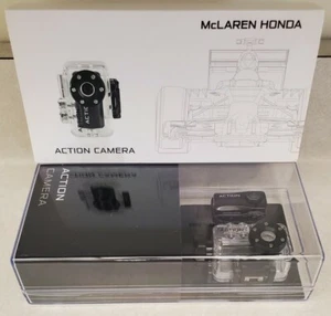 Veho Action Camera Camcorder Small 4cm Waterproof Case MicroSD McLaren Honda - Picture 1 of 9