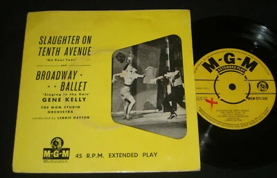 GENE KELLY 1950s EP SLAUGHTER ON TENTH AVENUE / BROADWAY BALLET South African - Image 1 of 2