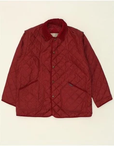 NORTH POLE Herren Steppjacke UK 48 XL weinrot Nylon BR07 - Bild 1 von 4