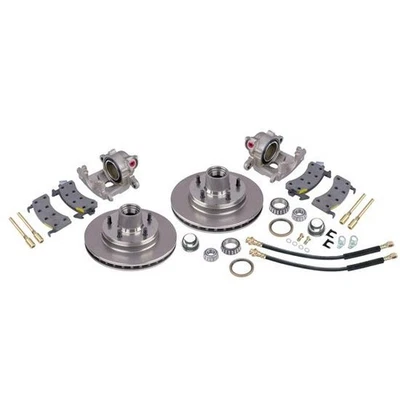 Brake Kit for Drop Spindles, Fits 1964-72 Chevy - Image 1 of 4