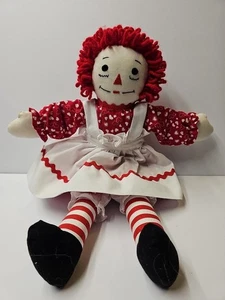 Bambola vintage 14 pollici Raggedy Ann - Foto 1 di 4