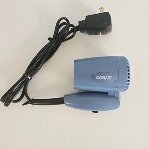 Conair Folding Handle Travel Hair Dryer / Blue / Mini Compact / 1600W / 262NP - Picture 1 of 9