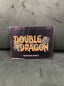 Double Dragon Instruction Manual -NES - Nintendo Entertainment System 