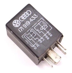 Seatbelt Warning Buzzer Relay 80-91 VW Vanagon T3 Rabbit Mk1 MK2 OEM 171 919 433 - Picture 1 of 2