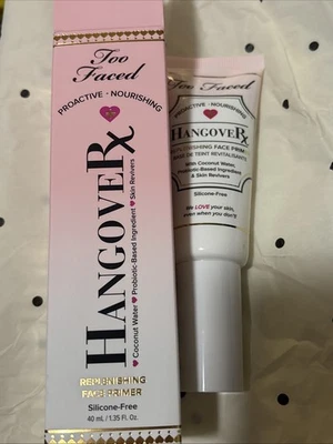 Too Faced Hangover Replenishing Face Primer 40ml Full Size BNIB - Image 1 of 2