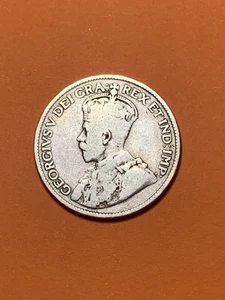 Canadá 1919 🇨🇦 25 centavos de plata (A2588) - Imagen 1 de 4