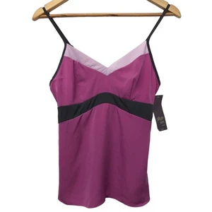 Gilligan Omalley pigiama top donna XS viola grigio - Foto 1 di 8
