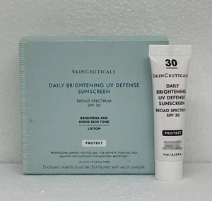 SkinCeuticals Daily Brighten UV Defense Sunscreen Broad Spectrum SPF30 4mlx10pcs - Picture 1 of 1