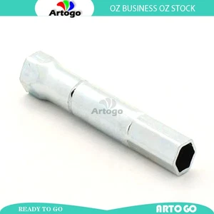 18mm Plug Steel Wrench Spanner With Hex Top Fit For Honda XL650V 2002 - Picture 1 of 4