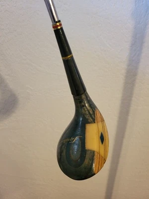 Club de golf vintage Northwestern Kemo-Bloc arbolado #3 Foto 1 de 4