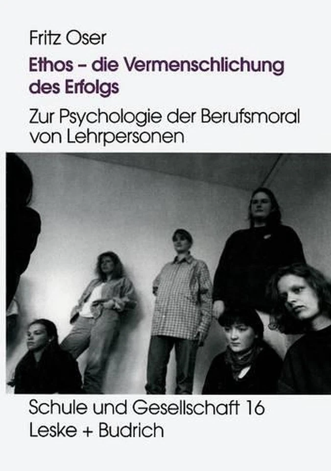 Ethos die Vermenschlichung des Erfolgs: Zur Psychologie der Berufsmoral von Lehr - Image 1 of 1