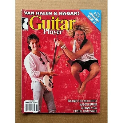 VAN HALEN GUITAR PLAYER MAGAZINE OCTOBER 1987 - VAN HALEN  COVER WITH FEATURE IN - Image 1 of 2