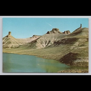 Postal de colección Big Firehole Basin Wyoming vista panorámica sin publicar coleccionable - Imagen 1 de 4