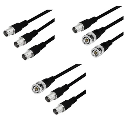 BNC Coaxial Line Male to Female/Female to Male & Female to Female Connector - Image 1 of 4