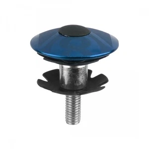 ORIGINALE 8 TAPPO PARTE TESTA OR8 TAPPO AHD 1-1/8 BOLT&STAR BLU ANO - Foto 1 di 1
