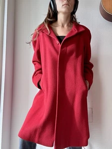 Katherine Kelly 100% Camel Hair Button Coat Quiet Luxury Career Size 6 - Picture 1 of 14