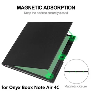 Magnetic Protective Case With Smart Pencil Holder For Onyx Boox Note Air 4 C 4C - Photo 1/13