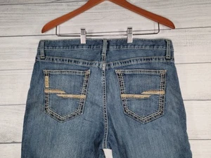 Jeans Cinch Ian Para Hombre 34x36 Calce Ajustado Lavado Medio Denim Western Bootcut SUCIOS - Imagen 1 de 11