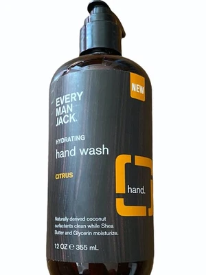 Every Man Jack 保湿手洗,柑橘,12 盎司。 — 第 1/4 张图片