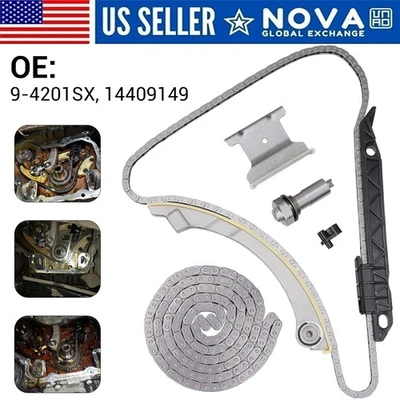 Kit de cadena de distribución para Chevrolet Malibu Equinox Buick L4 2011-2015 2,0 L 2,2 L 2,4 L Foto 1 de 4